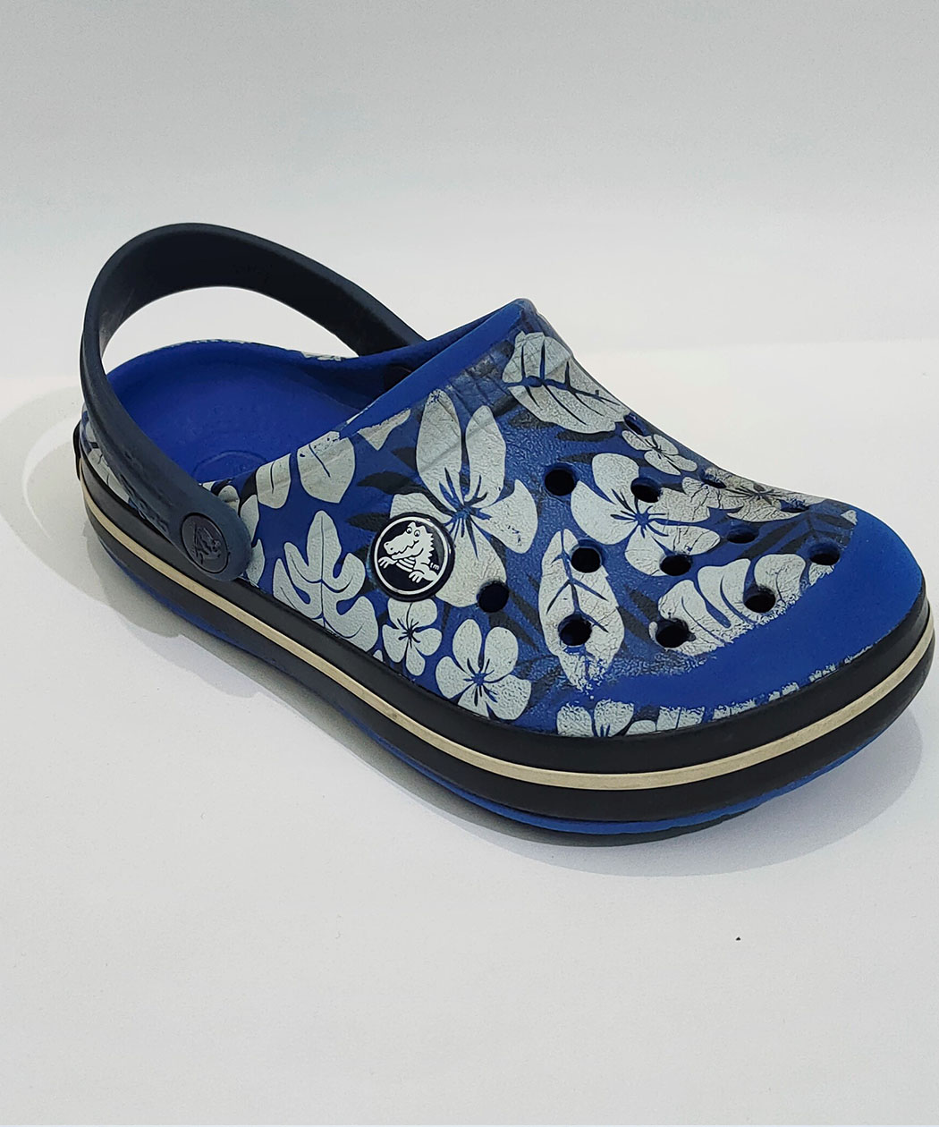 Crocs Schuhe Kinder cerulean blue navy 2