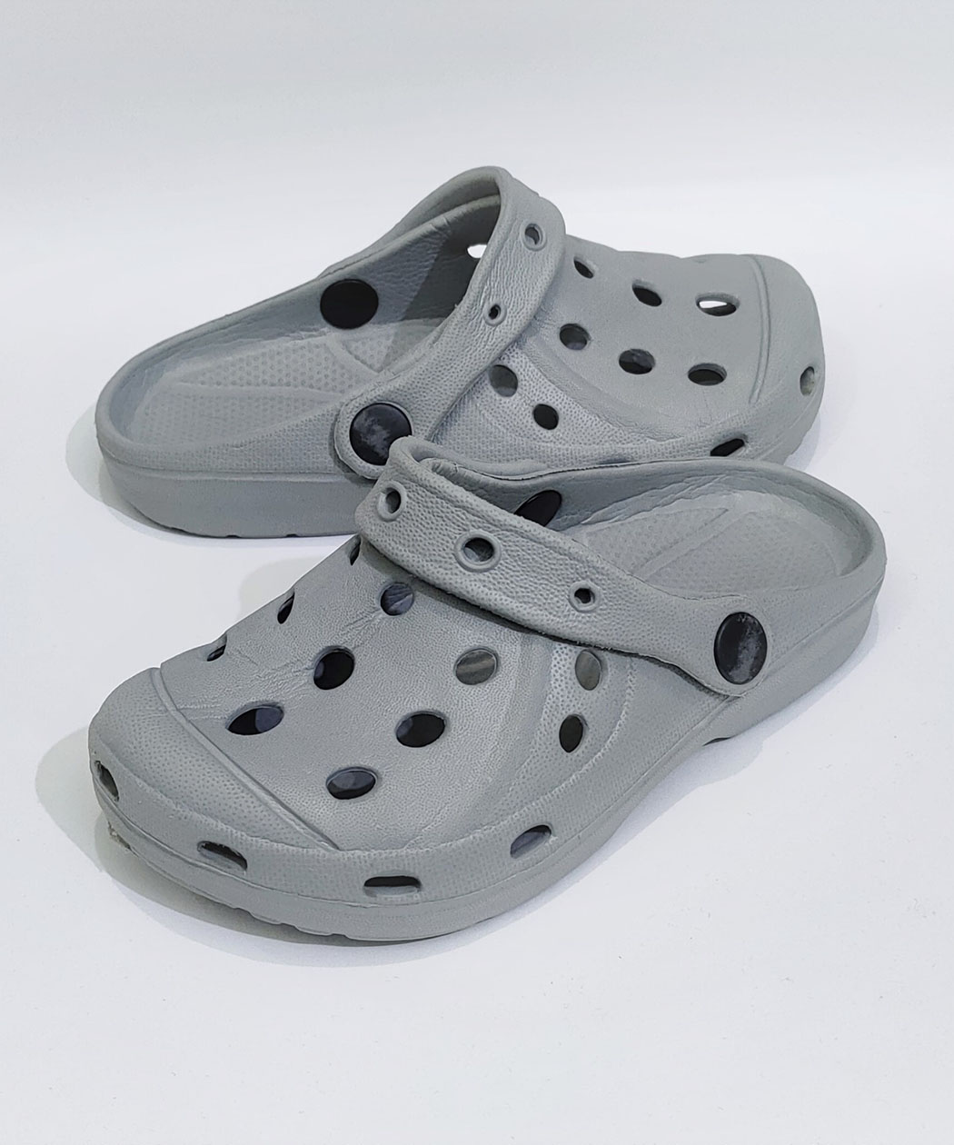 Flameshoes Gray Crocs 3